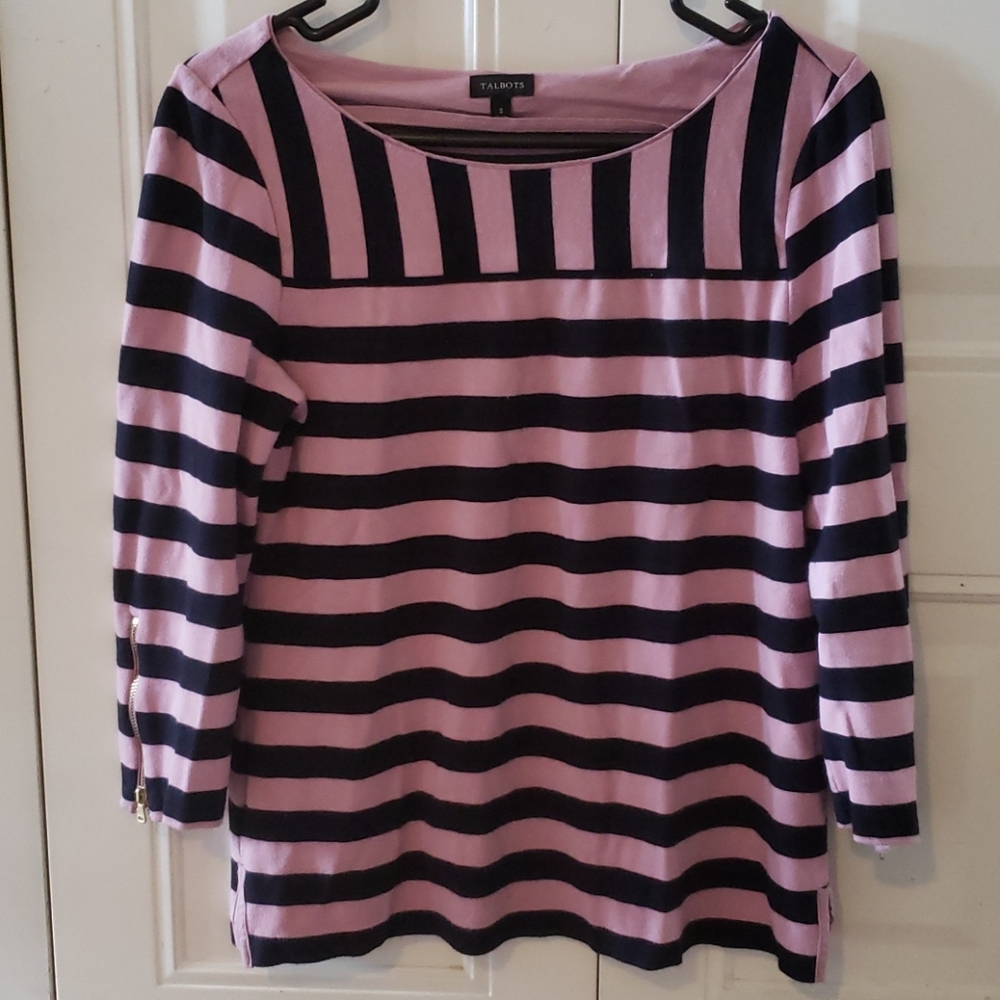 Talbots Striped Top size S